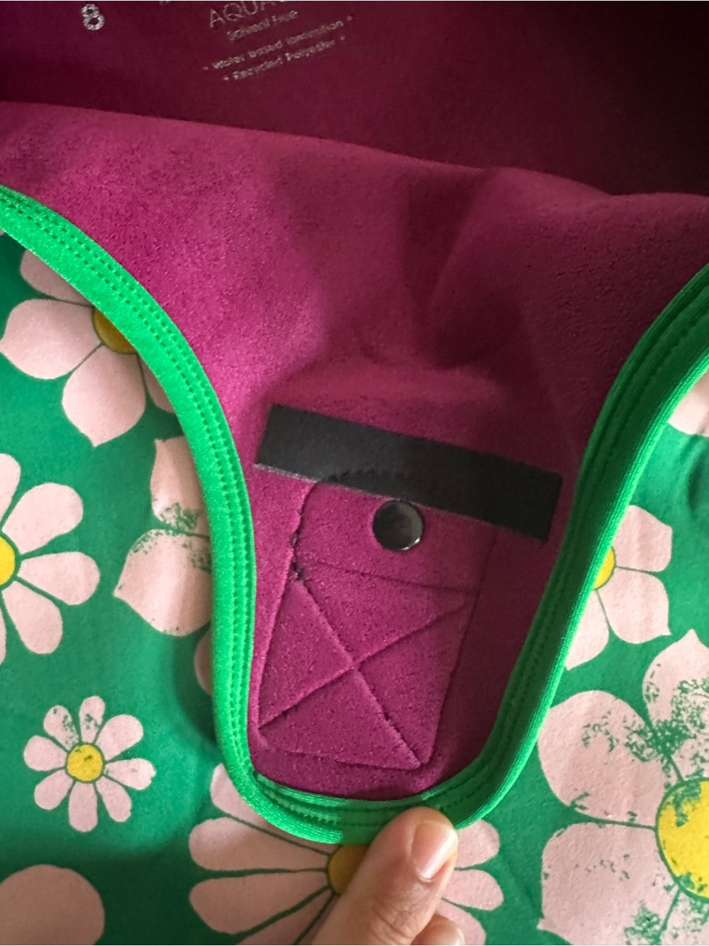 Roxy Pink x Cynthia Rowley Green Floral One-Piece Wetsuit - Picture 5 of 9